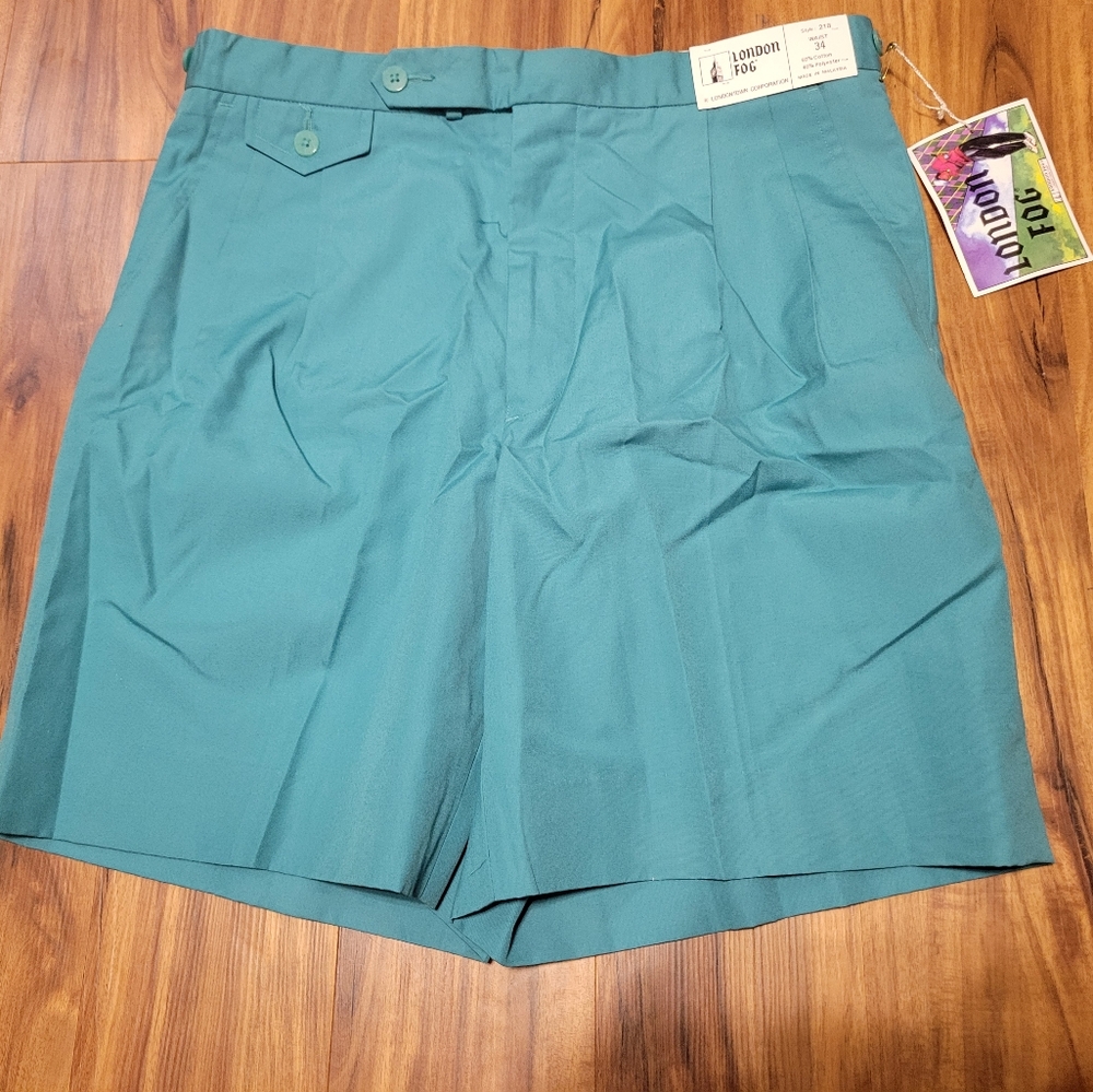 Vintage London Fog Golf Shorts, Size Waist 34